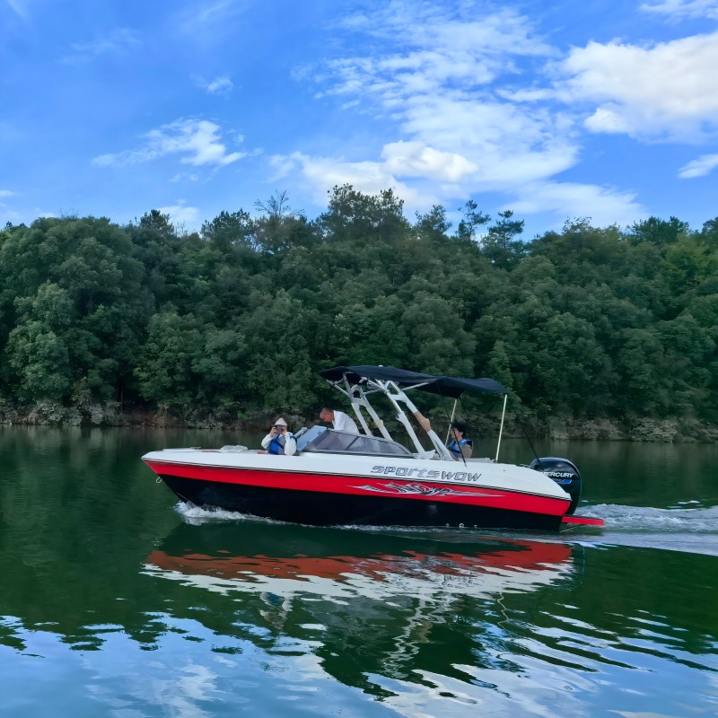 Yamaha Outboard Engine 6.2M Fiberglass Speed Fishing Boat 8 Passengers CE