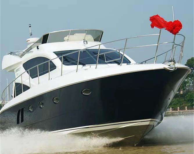 Flit Luxury Customized Design 48ft Fiberglass Motor Yacht-3