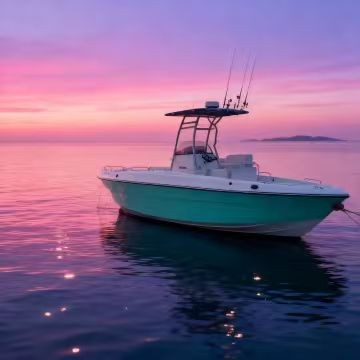 Fishing Design 6.2M Luxury Speed Boat 8 People Outboard Engine Fiberglass Leisure Boat Console Center