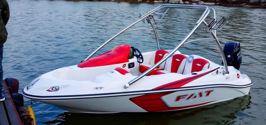 15ft Finishing Boat Fiberglass Speed Boat 4