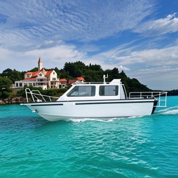 7.5m Aluminum Deep-V Multi-Purpose Boat | Patrol, Official & Passenger Use | Robust, Efficient & Reliable